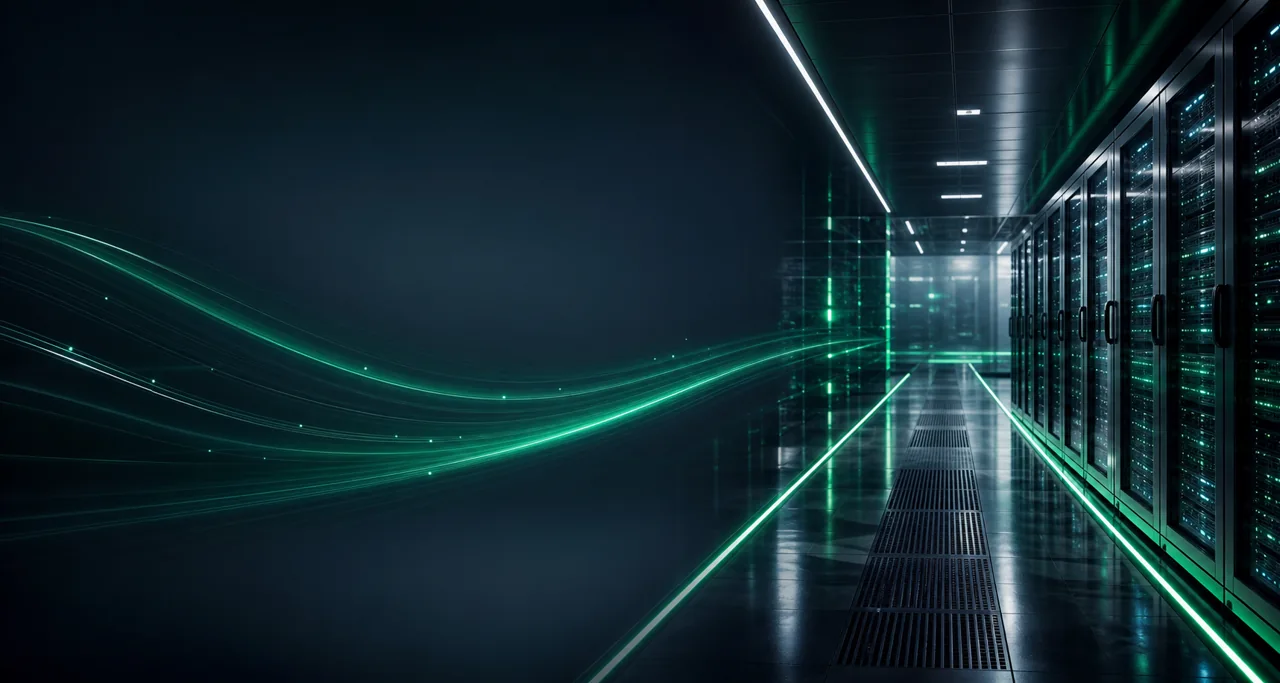 Server racks in a connected datacenter environment